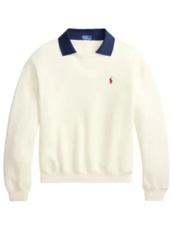 Polo Ralph Lauren Bluza 211B17785002 Kremowy Relaxed Fit