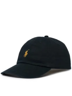 Polo Ralph Lauren Czapka z daszkiem 710903105001 Czarny