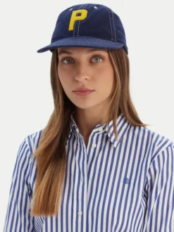 Polo Ralph Lauren Czapka z daszkiem 211977401001 Granatowy