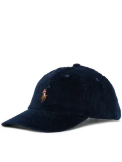 Polo Ralph Lauren Czapka z daszkiem 211A90413001 Granatowy