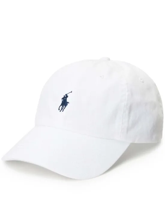 Polo Ralph Lauren Czapka z daszkiem 211912843018 Biały