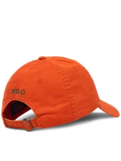 Polo Ralph Lauren Czapka z daszkiem 710667709518 Pomarańczowy