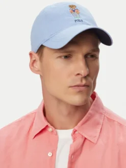 Polo Ralph Lauren Czapka z daszkiem 710B14599001 Błękitny