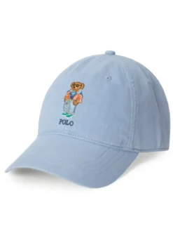 Polo Ralph Lauren Czapka z daszkiem 710B14599001 Błękitny