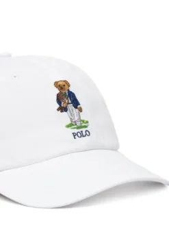 Polo Ralph Lauren Czapka z daszkiem 710B16084001 Biały
