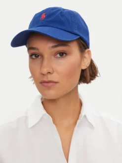 Polo Ralph Lauren Czapka z daszkiem 211912843008 Niebieski