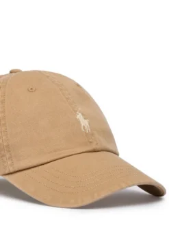 Polo Ralph Lauren Czapka z daszkiem 710667709516 Beżowy