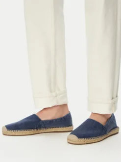 Polo Ralph Lauren Espadryle Cevio Washed Canvas 803P07659001 Niebieski