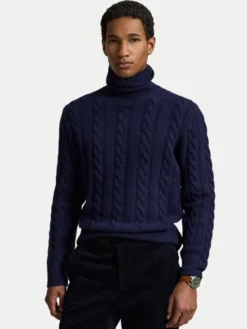 Polo Ralph Lauren Golf 710917035006 Granatowy Regular Fit