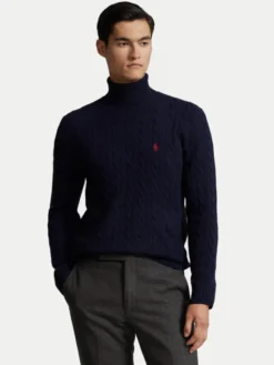 Polo Ralph Lauren Golf 710876836005 Granatowy Regular Fit