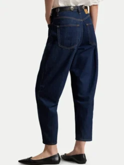 Polo Ralph Lauren Jeansy 211B29852001 Granatowy Mom Fit
