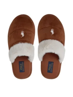 Polo Ralph Lauren Kapcie 842957049001 Brązowy