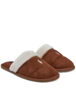 Polo Ralph Lauren Kapcie 842957049001 Brązowy