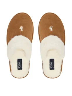 Polo Ralph Lauren Kapcie 842P03595001 Brązowy