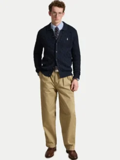 Polo Ralph Lauren Kardigan 710979114500 Granatowy Regular Fit