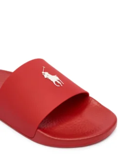 Polo Ralph Lauren Klapki 809P07314003 Czerwony