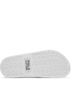 Polo Ralph Lauren Klapki Polo Slide 809892945007 Biały