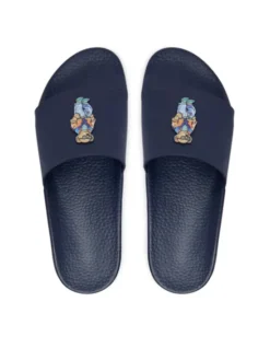 Polo Ralph Lauren Klapki Polo Bear Slide 809P09762002 Granatowy