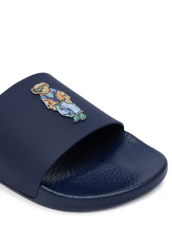 Polo Ralph Lauren Klapki Polo Bear Slide 809P09762002 Granatowy