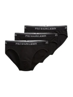 Polo Ralph Lauren Komplet slipów 714835884002 Czarny
