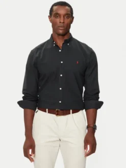 Polo Ralph Lauren Koszula Bsr 710772288 Czarny Slim Fit