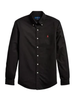 Polo Ralph Lauren Koszula Bsr 710772288 Czarny Slim Fit