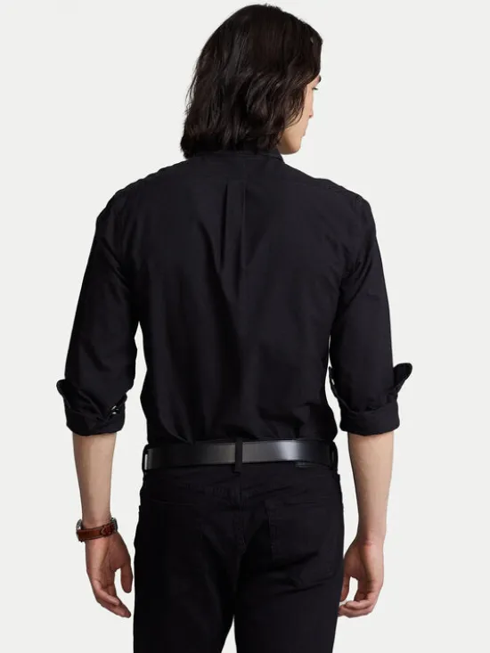 Polo Ralph Lauren Koszula Bsr 710772288 Czarny Slim Fit