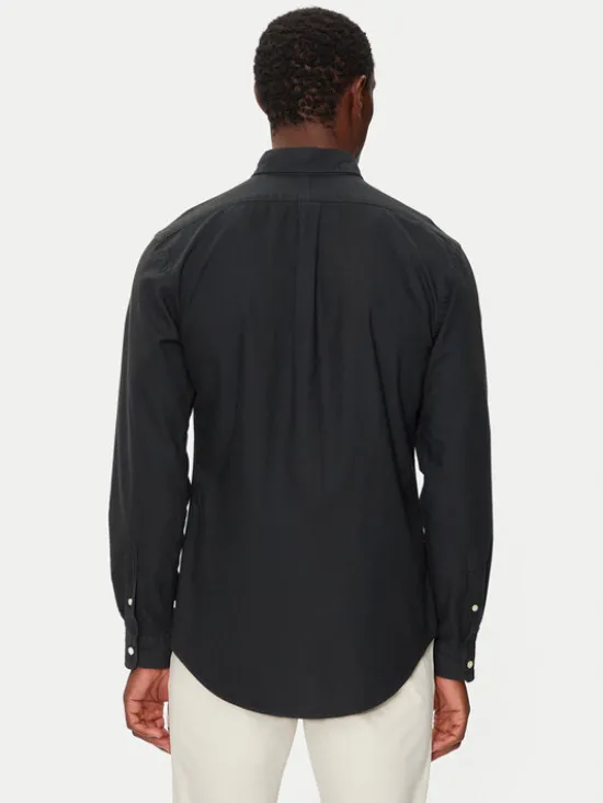 Polo Ralph Lauren Koszula Bsr 710772288 Czarny Slim Fit