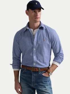 Polo Ralph Lauren Koszula Core Replen 710792041 Niebieski Custom Fit