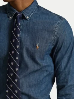 Polo Ralph Lauren Koszula Core Replen 710548539 Granatowy Slim Fit