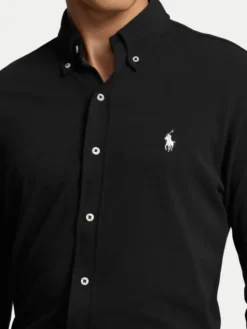 Polo Ralph Lauren Koszula 710654408089 Czarny Regular Fit