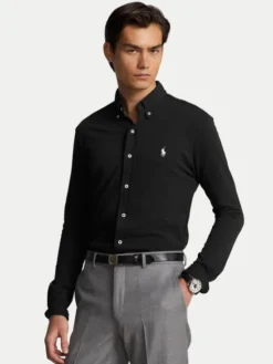 Polo Ralph Lauren Koszula 710654408089 Czarny Regular Fit