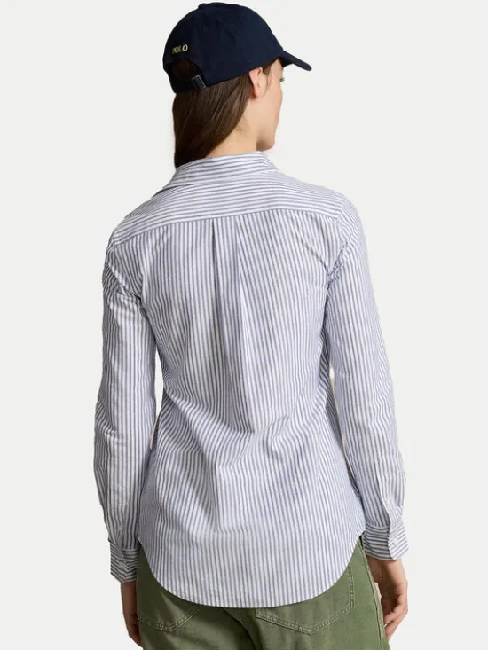 Polo Ralph Lauren Koszula 211941508001 Niebieski Slim Fit