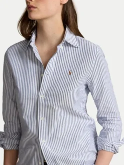 Polo Ralph Lauren Koszula 211941508001 Niebieski Slim Fit
