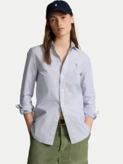 Polo Ralph Lauren Koszula 211941508001 Niebieski Slim Fit