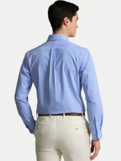 Polo Ralph Lauren Koszula 710929346001 Niebieski jasny Custom Fit