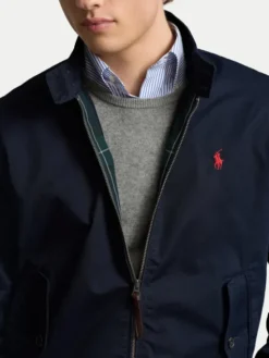 Polo Ralph Lauren Kurtka bomber 710923261002 Granatowy Regular Fit