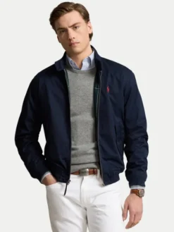Polo Ralph Lauren Kurtka bomber 710923261002 Granatowy Regular Fit
