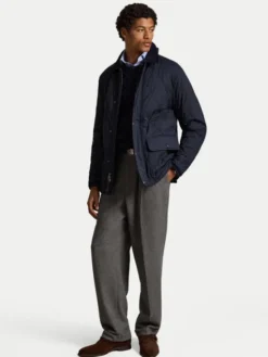 Polo Ralph Lauren Kurtka przejściowa 710B15443001 Granatowy Regular Fit