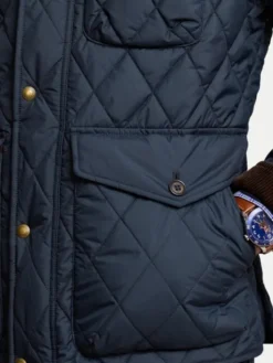Polo Ralph Lauren Kurtka przejściowa 710847071006 Granatowy Regular Fit