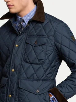 Polo Ralph Lauren Kurtka przejściowa 710847071006 Granatowy Regular Fit