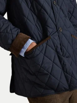 Polo Ralph Lauren Kurtka przejściowa 710B15982001 Granatowy Regular Fit