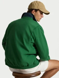 Polo Ralph Lauren Kurtka przejściowa 710940744501 Zielony Regular Fit