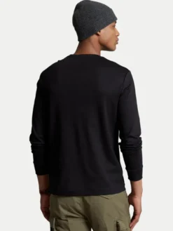 Polo Ralph Lauren Longsleeve 710760121 Czarny Slim Fit