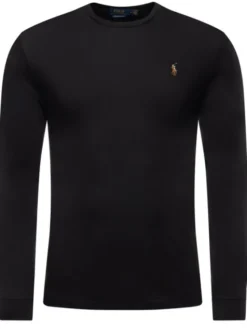 Polo Ralph Lauren Longsleeve 710760121 Czarny Slim Fit