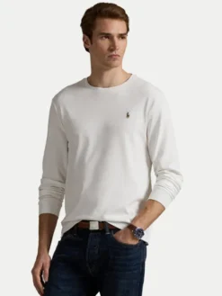Polo Ralph Lauren Longsleeve 710760121 Biały Slim Fit