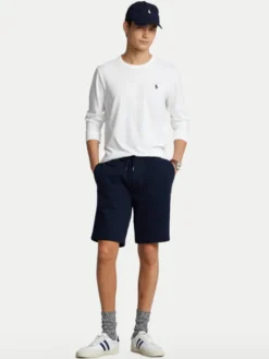 Polo Ralph Lauren Longsleeve Classics 710671468004 Biały Custom Slim Fit