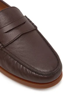 Polo Ralph Lauren Mokasyny Merton Penny 803P15850002 Brązowy ciemny