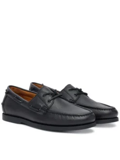 Polo Ralph Lauren Mokasyny Merton Boat Cs Bts 803P07643001 Czarny