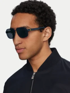 Polo Ralph Lauren Okulary przeciwsłoneczne 0PH3165 939487 Granatowy